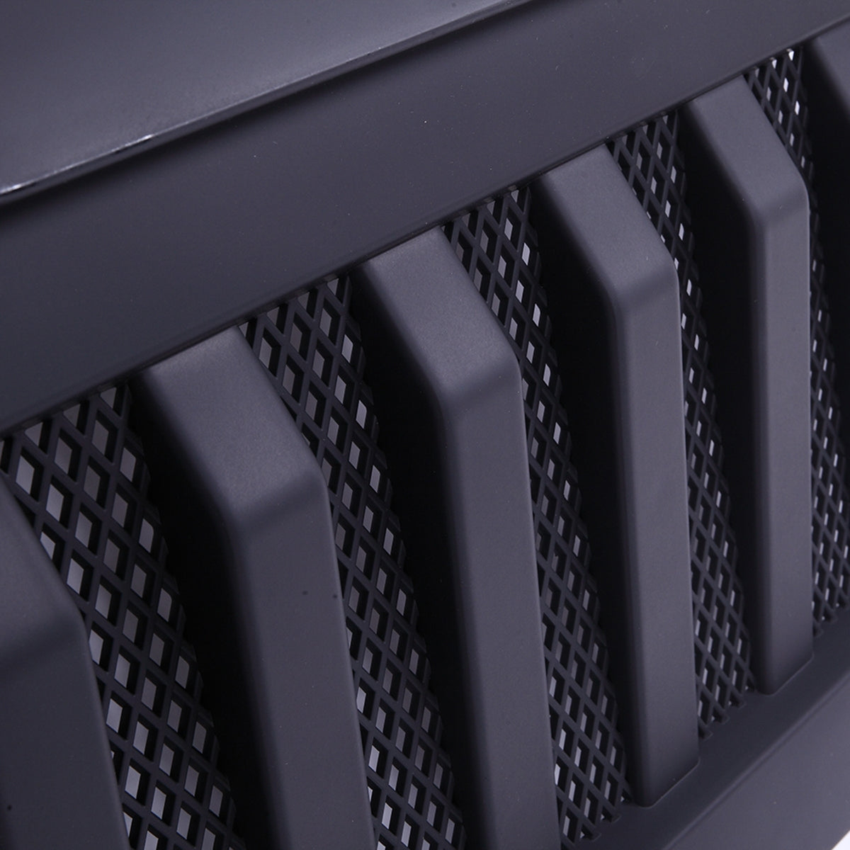 ABS Plastic Car Front Bumper Grille for Jeep Wrangler TJ 1997-2006 Coating QH-JP-010 Black - Premium Automotive from Rapidvehicles - Just $123.99! Shop now at Rapidvehicles