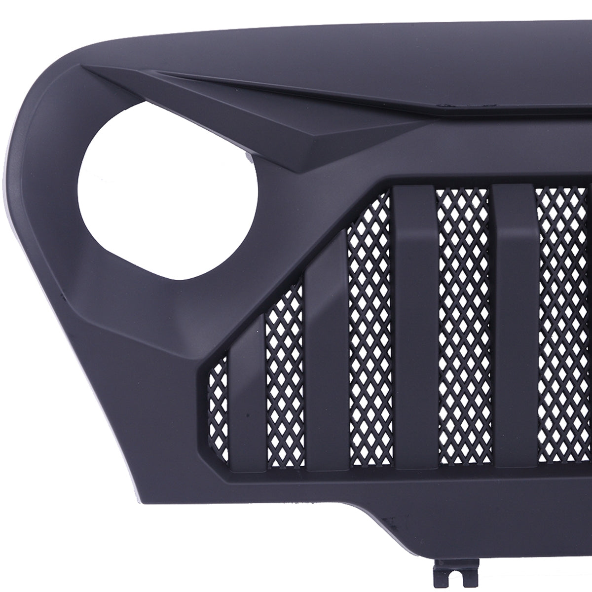 ABS Plastic Car Front Bumper Grille for Jeep Wrangler TJ 1997-2006 Coating QH-JP-010 Black - Premium Automotive from Rapidvehicles - Just $123.99! Shop now at Rapidvehicles