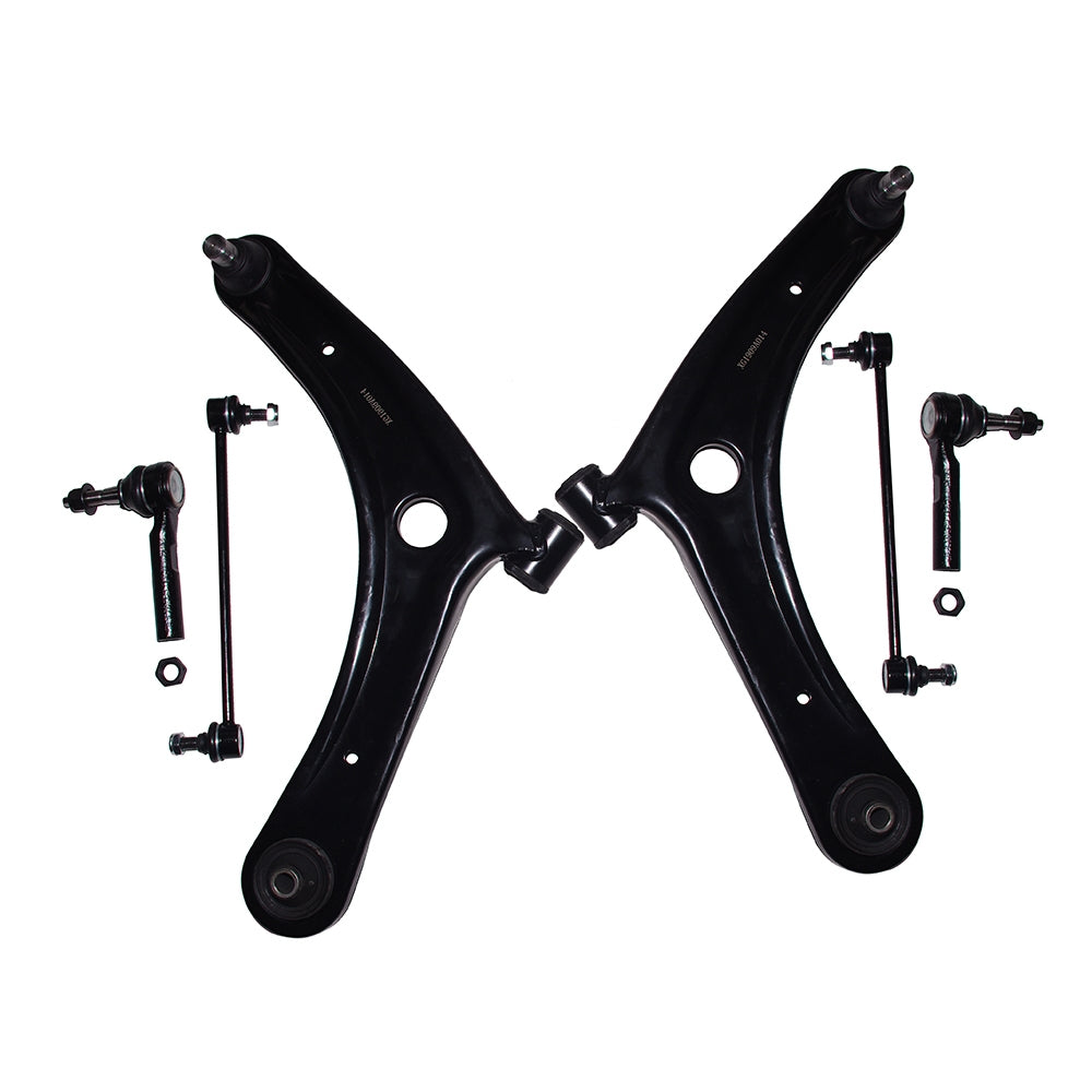 2007 - 2014 for Dodge Caliber Front Lower Control Arm Outer Tierod Sway Bar Kit - Premium Automotive from Rapidvehicles - Just $135.99! Shop now at Rapidvehicles