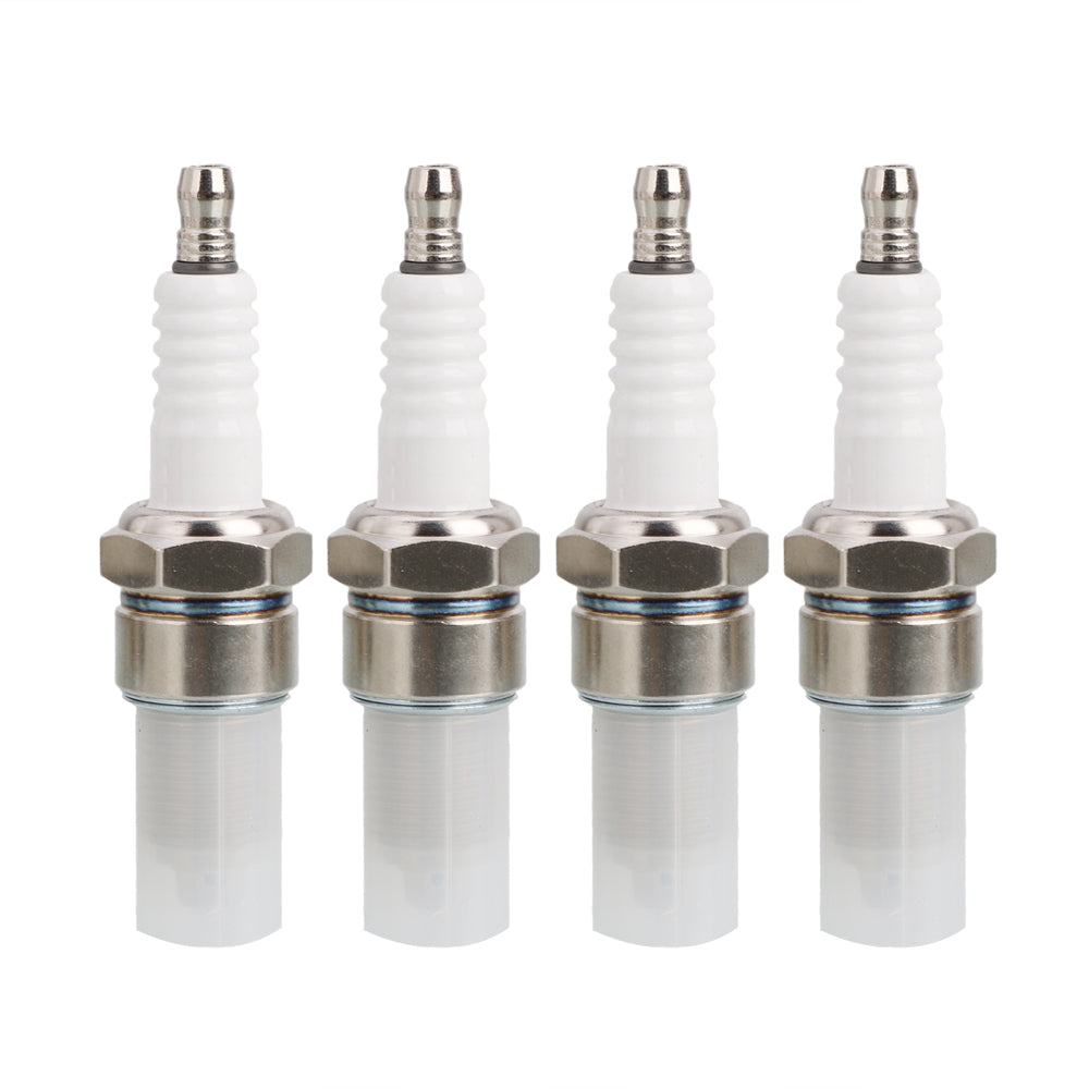 4pcs Spark Plugs for Chevrolet Chrysler Dodge Eagle Ford Geo Honda Hyundai Isuzu Mitsubishi Nissan Plymouth Pontiac Subaru Suzuki - Premium Automotive from Rapidvehicles - Just $10.99! Shop now at Rapidvehicles