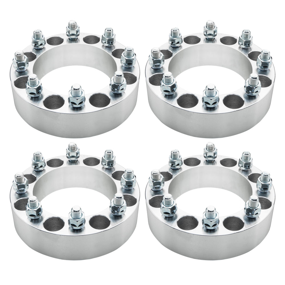 (4) 2" Wheel Spacers 8x6.5 to 8x6.5 Adapters 9/16 Studs For Dodge Ram 2500 3500 - Premium Automotive from Rapidvehicles - Just $155.99! Shop now at Rapidvehicles