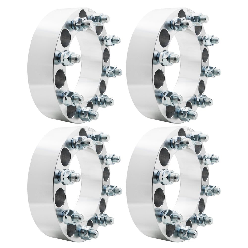 (4) 2" Wheel Spacers 8x6.5 to 8x6.5 Adapters 9/16 Studs For Dodge Ram 2500 3500 - Premium Automotive from Rapidvehicles - Just $155.99! Shop now at Rapidvehicles