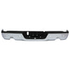 Pickup Rear Bumper  Dodge Ram 1500 2010-2012-Silver/Steel/Hole/With Dual Vents - Premium Automotive from Rapidvehicles - Just $390.99! Shop now at Rapidvehicles