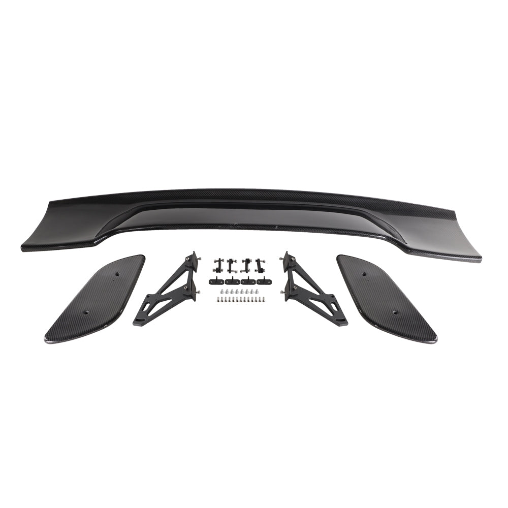 Universal Carbon Fiber Adjustable Rear Trunk Spoiler - Premium Automotive from Rapidvehicles - Just $447.99! Shop now at Rapidvehicles