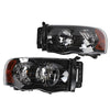 2pcs Front Left Right Headlights for Dodge Ram 1500 2500 3500 2002-2005 Black - Premium Automotive from Rapidvehicles - Just $120.99! Shop now at Rapidvehicles