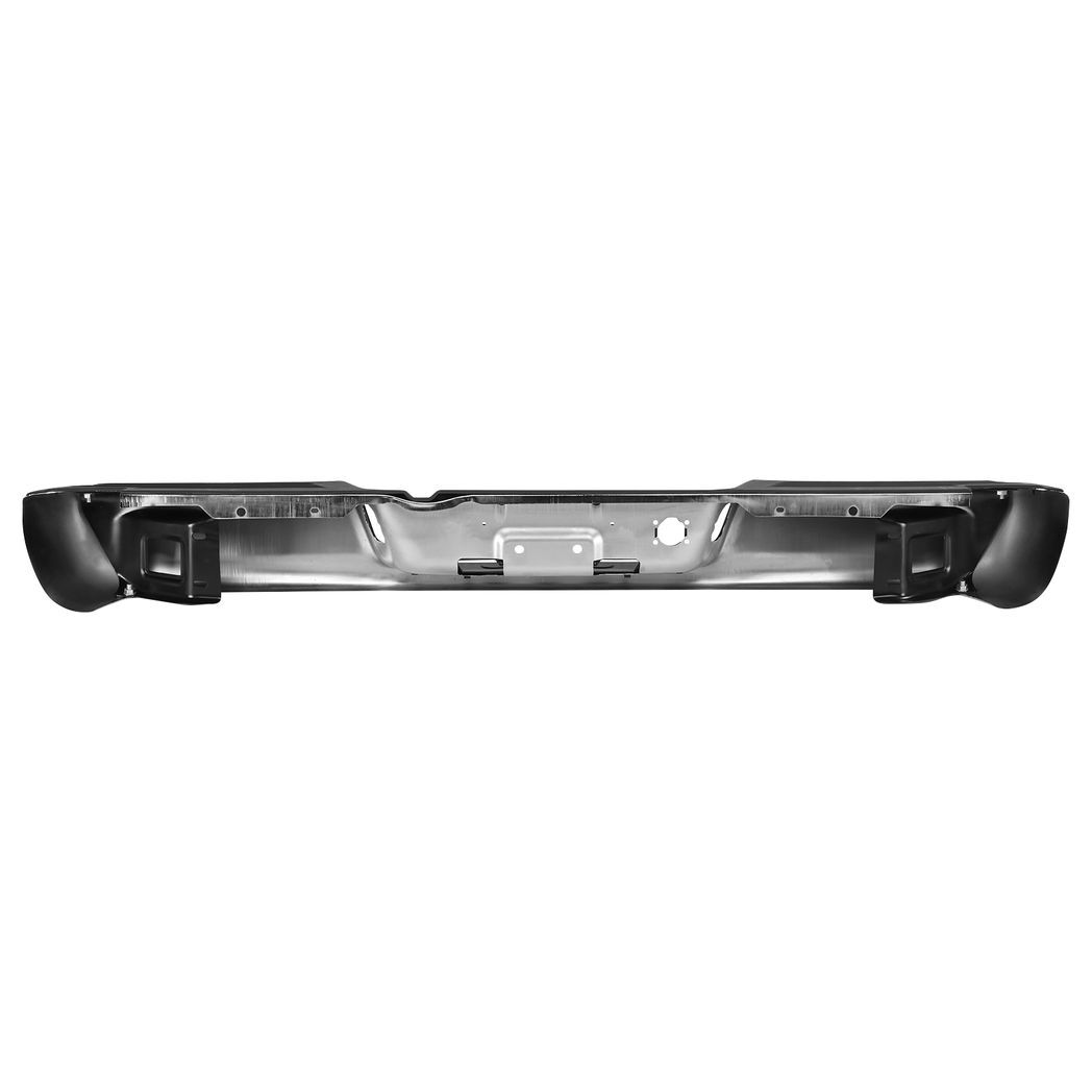 Pickup Rear Bumper 1 Dodge Ram 1500 2002-2008 - Silver/Steel - Premium Automotive from Rapidvehicles - Just $256.99! Shop now at Rapidvehicles