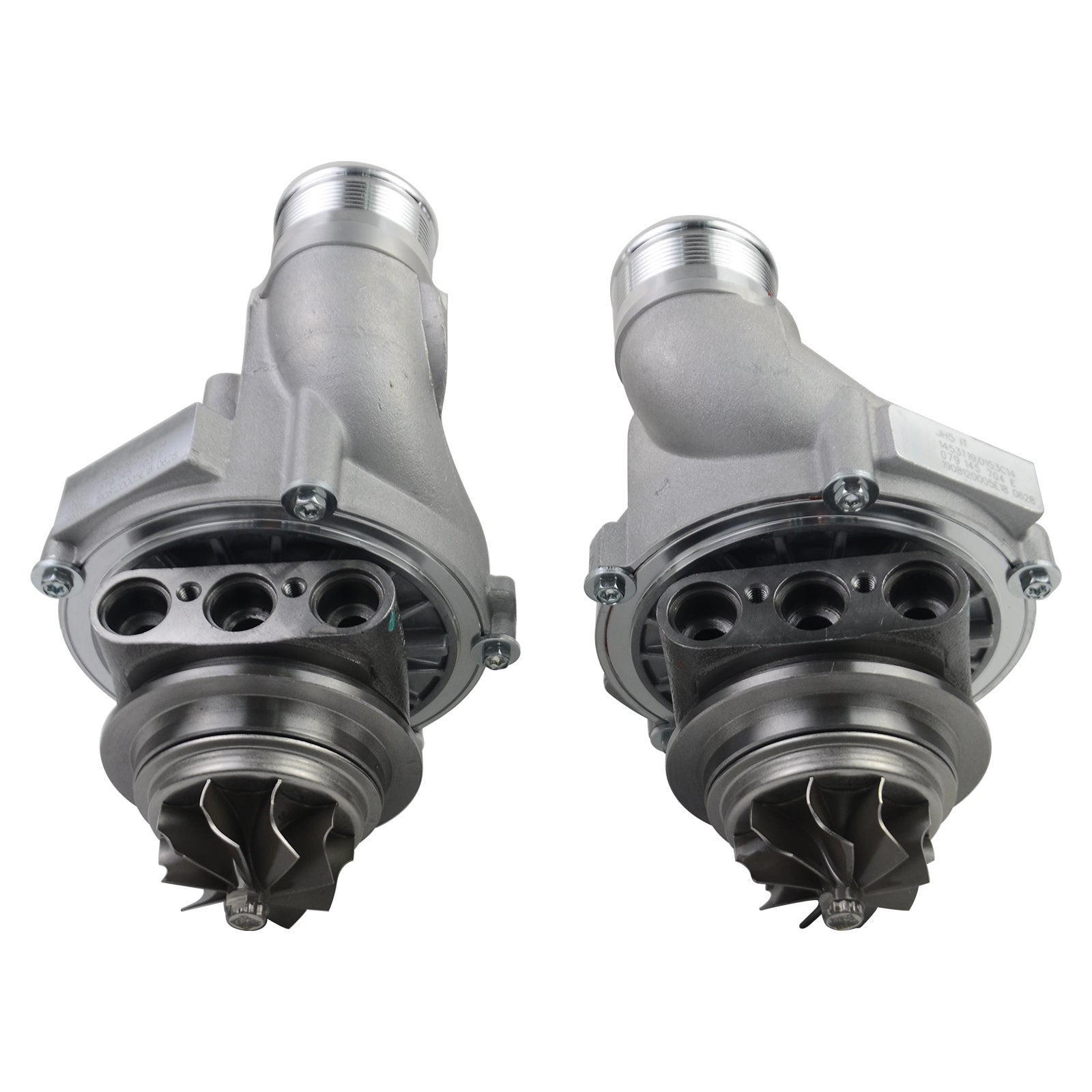 2Pcs Turbocharger Compressor Housing Cartridge Core for Audi A8 S6 S7 S8 2013-18 079145703E 079145704E - Premium Automotive from Rapidvehicles - Just $466.99! Shop now at Rapidvehicles