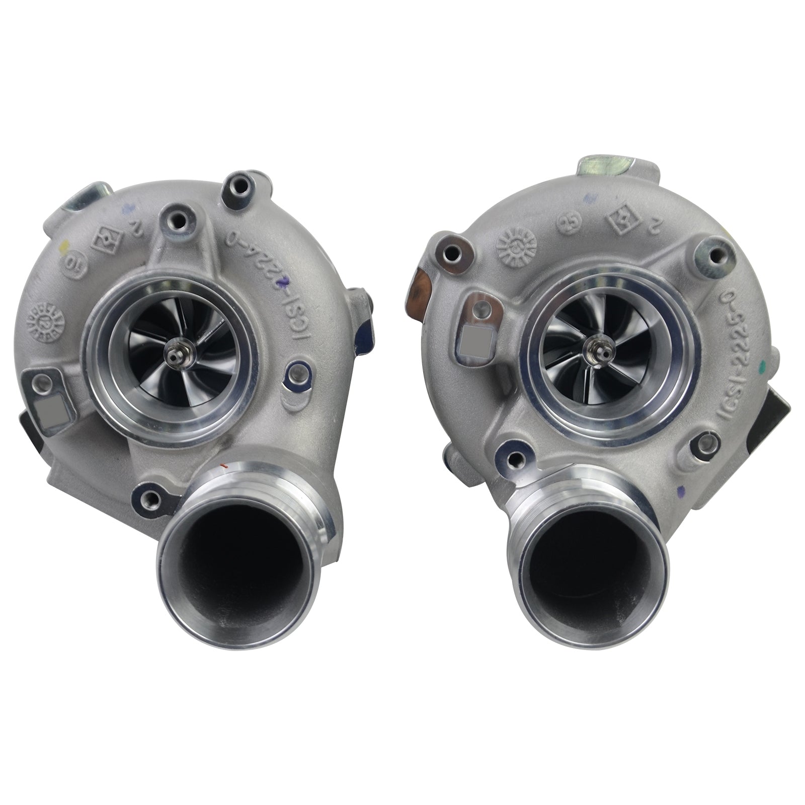 2Pcs Turbocharger Compressor Housing Cartridge Core for Audi A8 S6 S7 S8 2013-18 079145703E 079145704E - Premium Automotive from Rapidvehicles - Just $466.99! Shop now at Rapidvehicles