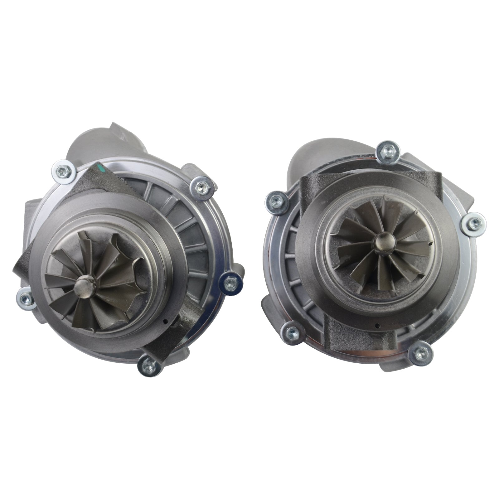 2Pcs Turbocharger Compressor Housing Cartridge Core for Audi A8 S6 S7 S8 2013-18 079145703E 079145704E - Premium Automotive from Rapidvehicles - Just $466.99! Shop now at Rapidvehicles