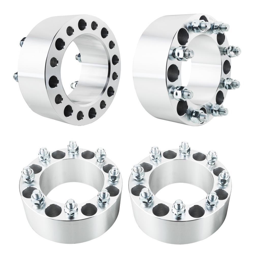 4pc 8x6.5 Wheel Spacers | 9/16 | 3  Inch 75mm Thick Adapters For Dodge Ram 2500 - Premium Automotive from Rapidvehicles - Just $194.99! Shop now at Rapidvehicles