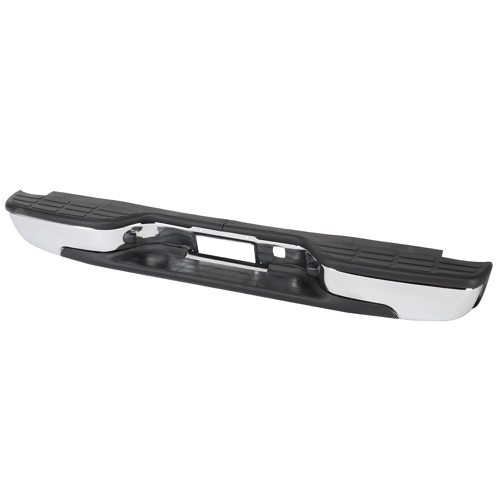 Pickup Rear Bumper 2 Chevrolet Silverado 1500 1999-2007 - Silver/Steel - Premium Automotive from Rapidvehicles - Just $192.99! Shop now at Rapidvehicles