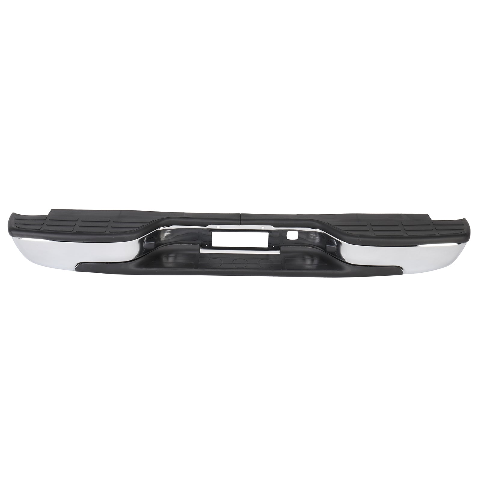 Pickup Rear Bumper 2 Chevrolet Silverado 1500 1999-2007 - Silver/Steel - Premium Automotive from Rapidvehicles - Just $192.99! Shop now at Rapidvehicles