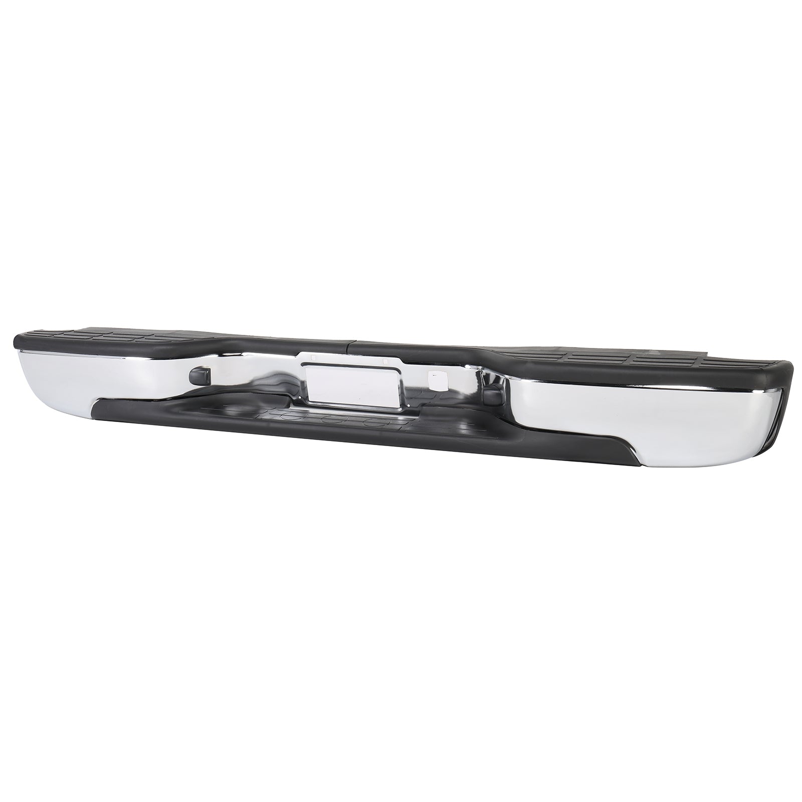 Pickup Rear Bumper 2 Chevrolet Silverado 1500 1999-2007 - Silver/Steel - Premium Automotive from Rapidvehicles - Just $192.99! Shop now at Rapidvehicles