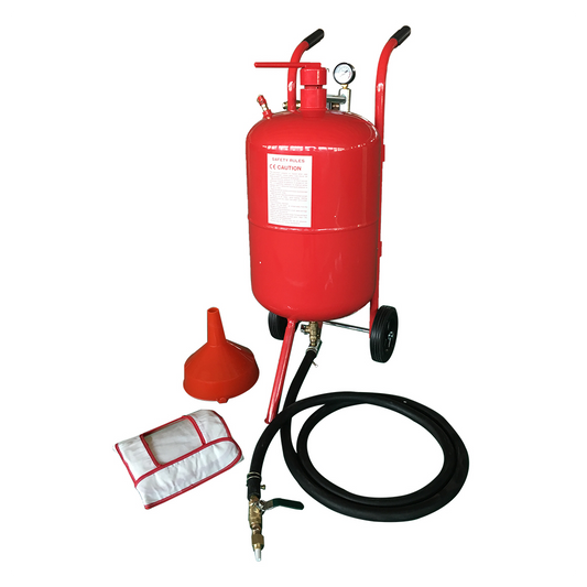 20 Gallon Portable Air Sandblaster Sand Blaster Air Media - Premium Automotive from Rapidvehicles - Just $233.99! Shop now at Rapidvehicles