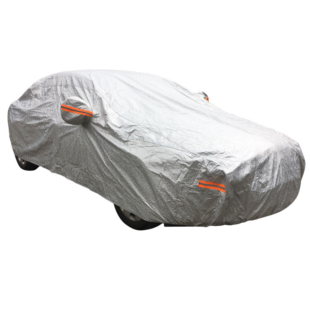 CPP Soft Aluminum Outdoor Waterproof Snow Sun Rain Ice UV Resistance Reflective Strip Car Cover with - Premium Automotive from Rapidvehicles - Just $67.99! Shop now at Rapidvehicles