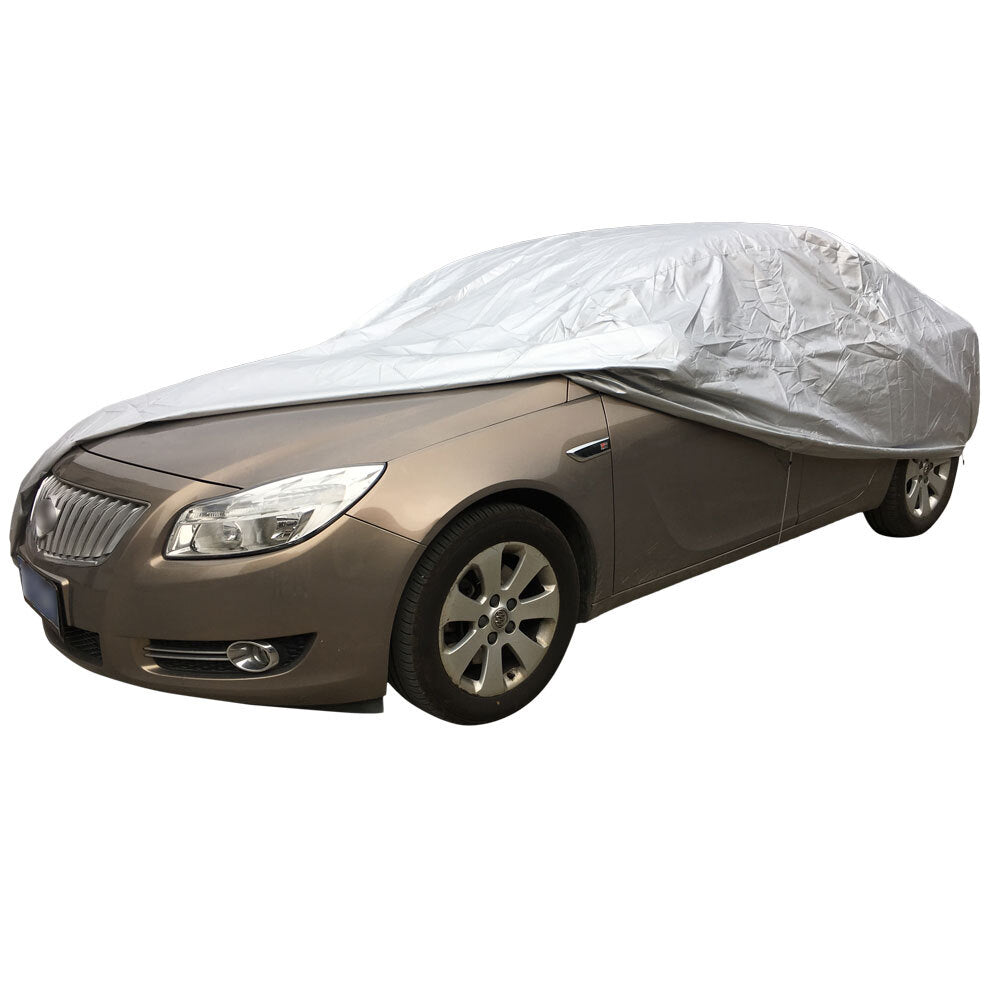 Polyester Taffeta 5300*1850*1600mm Waterproof Full Car Cover Auto Universal Full Car Cover Anti-UV D - Premium Automotive from Rapidvehicles - Just $49.99! Shop now at Rapidvehicles