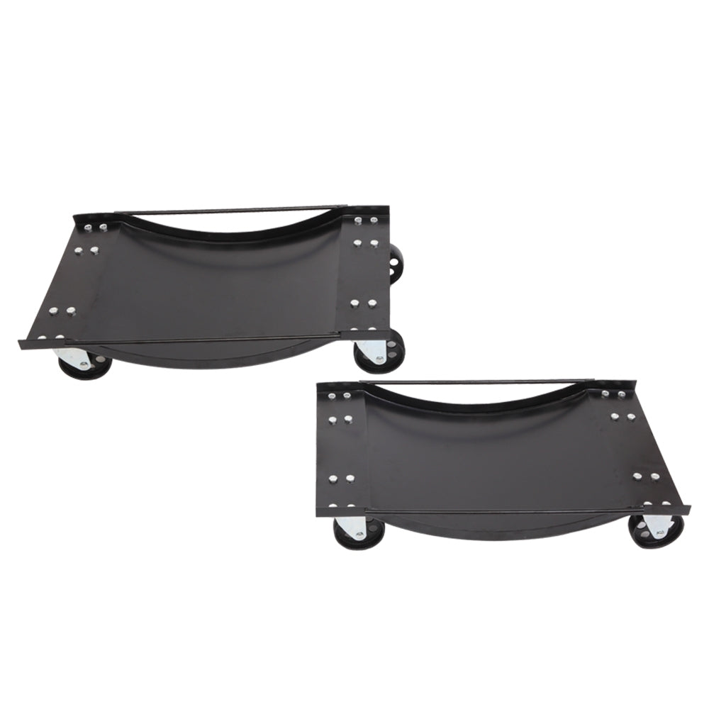 2-Piece 3.5" Auto Car Wheels Dolly Set Black - Premium Automotive from Rapidvehicles - Just $105.99! Shop now at Rapidvehicles