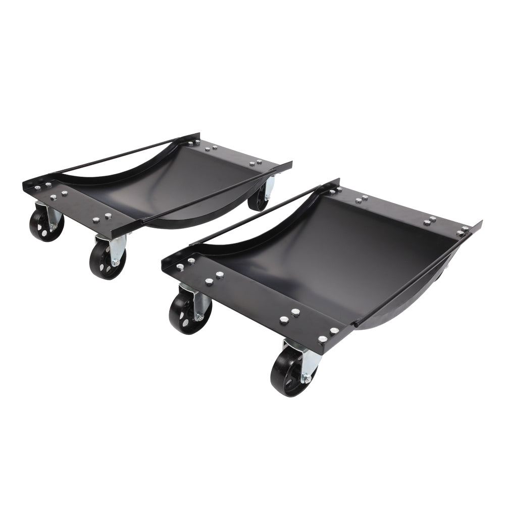 2-Piece 3.5" Auto Car Wheels Dolly Set Black - Premium Automotive from Rapidvehicles - Just $105.99! Shop now at Rapidvehicles