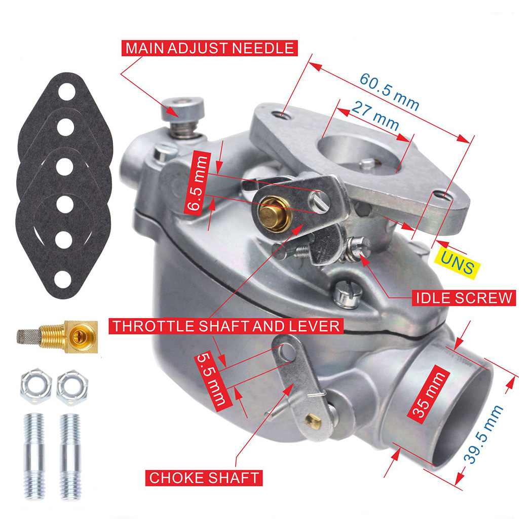 ATV Carburetor for Massey Ferguson TO35 35 40 50 F40 50 135 150 202 204 - Premium Automotive from Rapidvehicles - Just $75.99! Shop now at Rapidvehicles