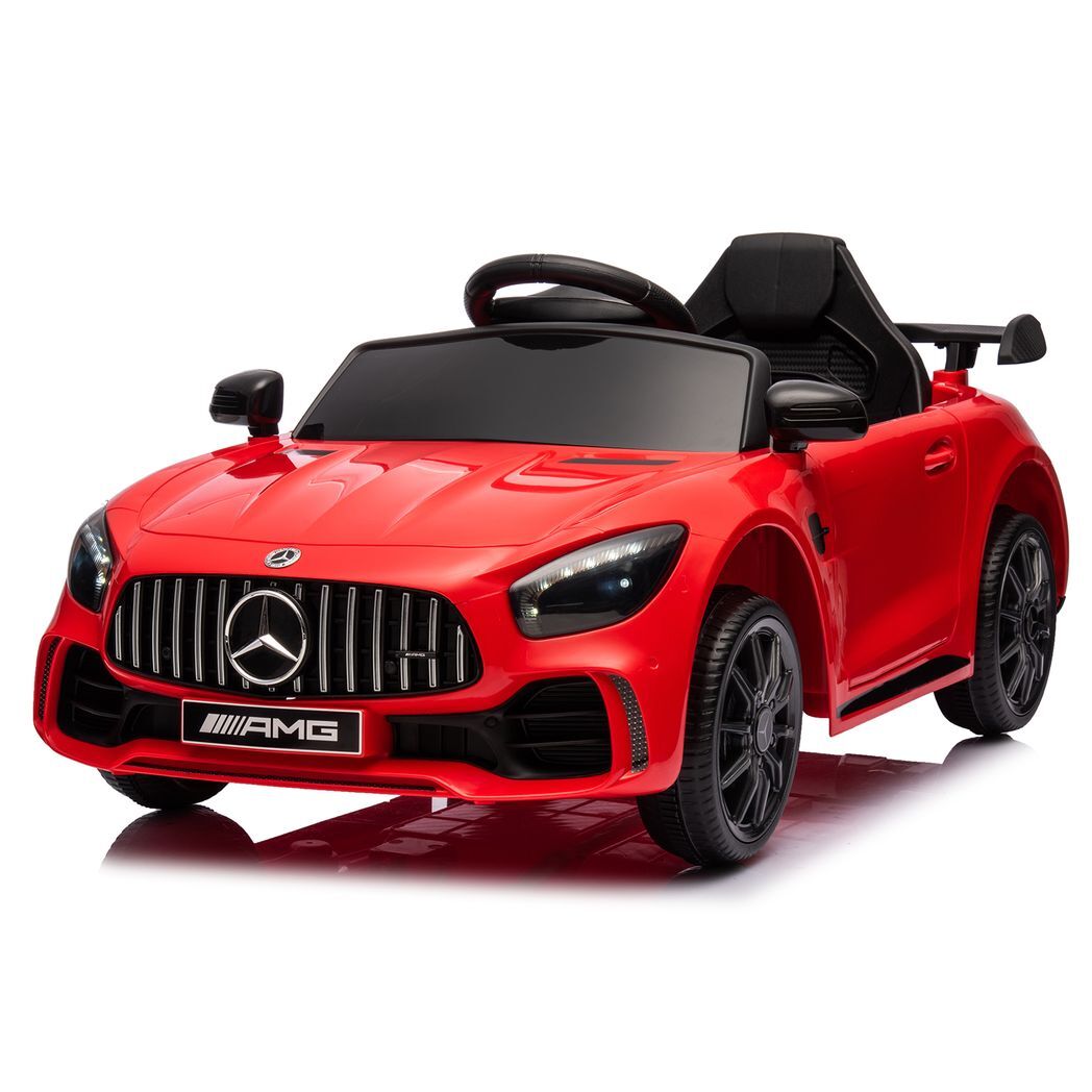 LEADZM Dual Drive 12V 4.5Ah with 2.4G Remote Control Mercedes-Benz Sports Car Red - Premium Baby & Children from Rapidvehicles - Just $185.94! Shop now at Rapidvehicles