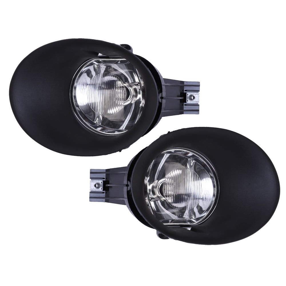 Glass Bumper Fog Lights Driving Lamps for 2002-2008 Dodge Ram 1500 03-09 2500 3500 - Premium Automotive from Rapidvehicles - Just $55.99! Shop now at Rapidvehicles