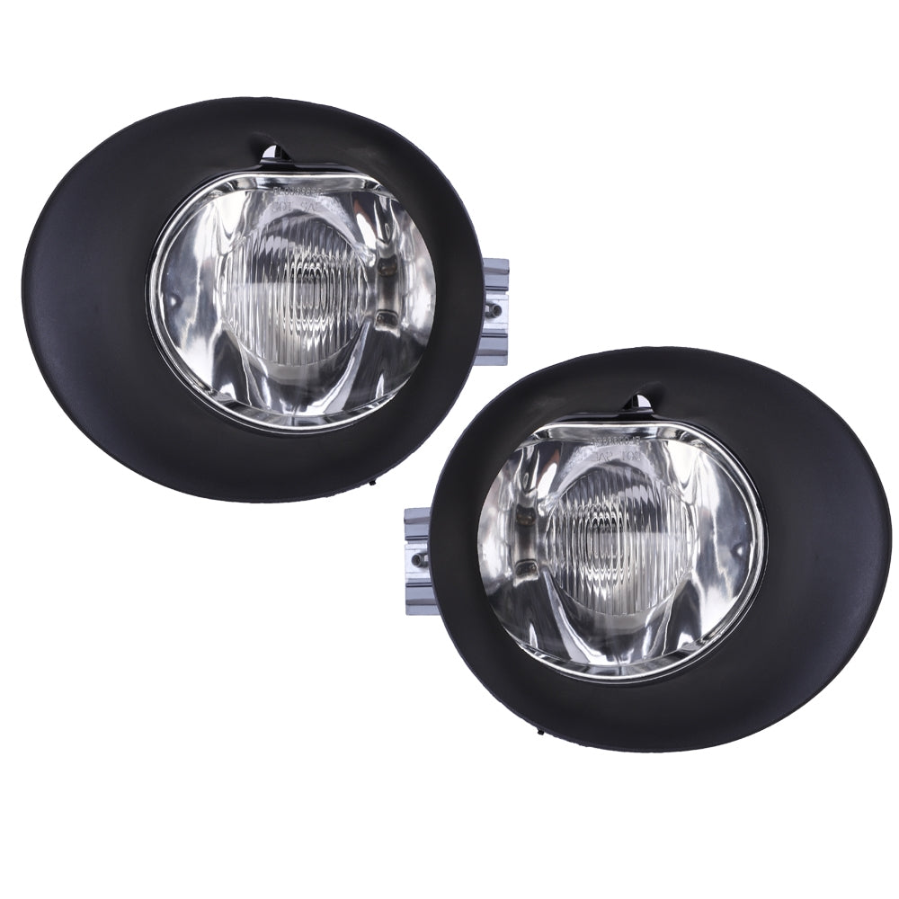 Glass Bumper Fog Lights Driving Lamps for 2002-2008 Dodge Ram 1500 03-09 2500 3500 - Premium Automotive from Rapidvehicles - Just $55.99! Shop now at Rapidvehicles