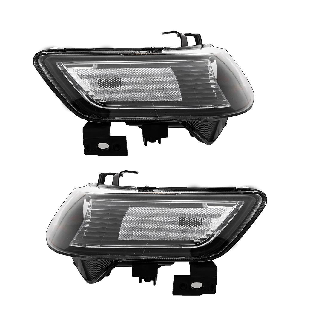 Set of (2) Headlights Halogen  Factory Black Clear for 2004-2008 - Premium Automotive from Rapidvehicles - Just $225.99! Shop now at Rapidvehicles