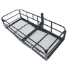 60" Portable Folding Cargo Carrier Black - Premium Automotive from Rapidvehicles - Just $347.99! Shop now at Rapidvehicles