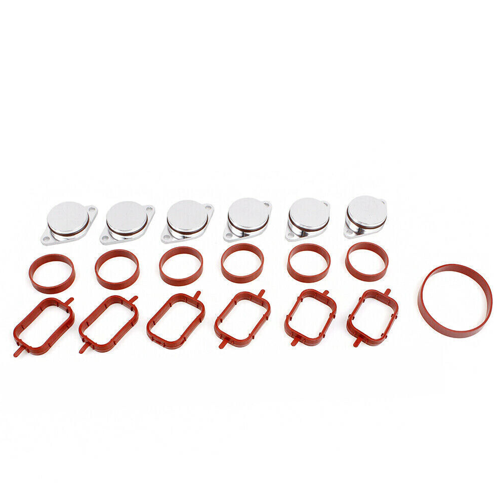 6x22 Intake Inlet Manifold Seal Gasket Kit for BMW E70 X5 335d 3.0L 11617790198 - Premium Automotive from Rapidvehicles - Just $35.99! Shop now at Rapidvehicles