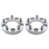 2pcs Professional Hub Centric Wheel Adapters for Ford E-150 Club Wagon/E-150 Dodge Ram 1500 Van/1500 Jeep CJ5 Base Silver - Premium Automotive from Rapidvehicles - Just $61.99! Shop now at Rapidvehicles