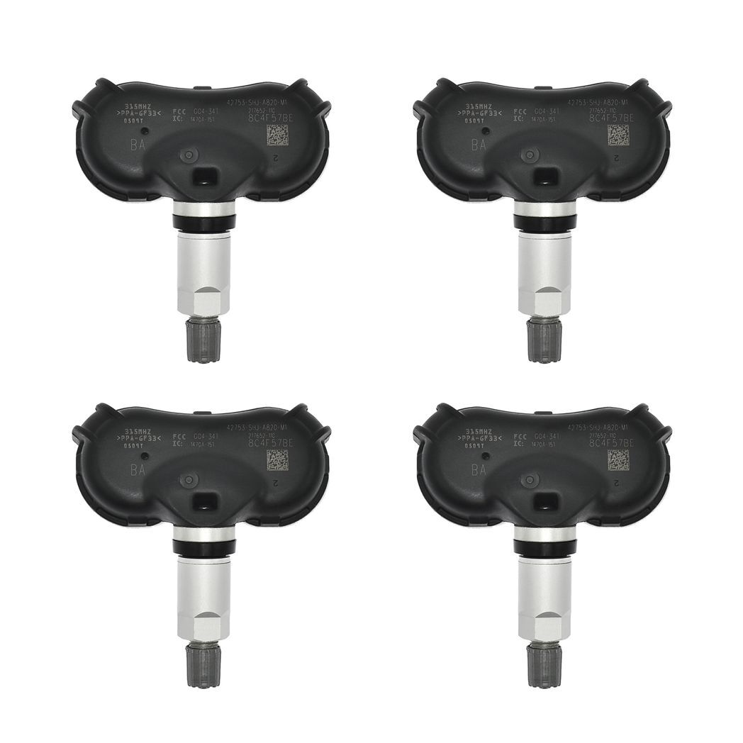 4pcs Tire Pressure Sensors for Honda Ridgeline Odyssey Element 42753-SHJ-A820 - Premium Automotive from Rapidvehicles - Just $78.21! Shop now at Rapidvehicles