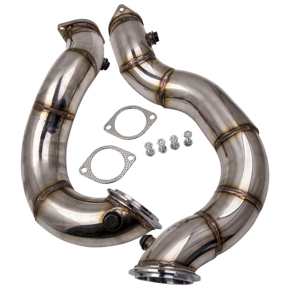 2pcs Exhaust Turbo Down pipe for BMW BMW N54 E90/E91/E92/E93/E82/135i/335i 2007-2010 Tube Pipes - Premium Automotive from Rapidvehicles - Just $238.99! Shop now at Rapidvehicles