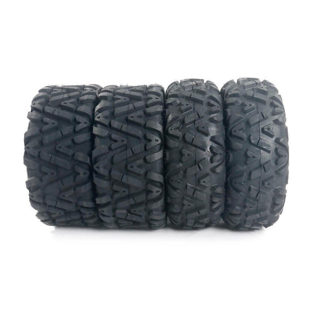 Four 6.61 lbs ATV Go Kart Tires 145/70-6 4PR B 4 Ply Rated Black - Premium Automotive from Rapidvehicles - Just $133.99! Shop now at Rapidvehicles