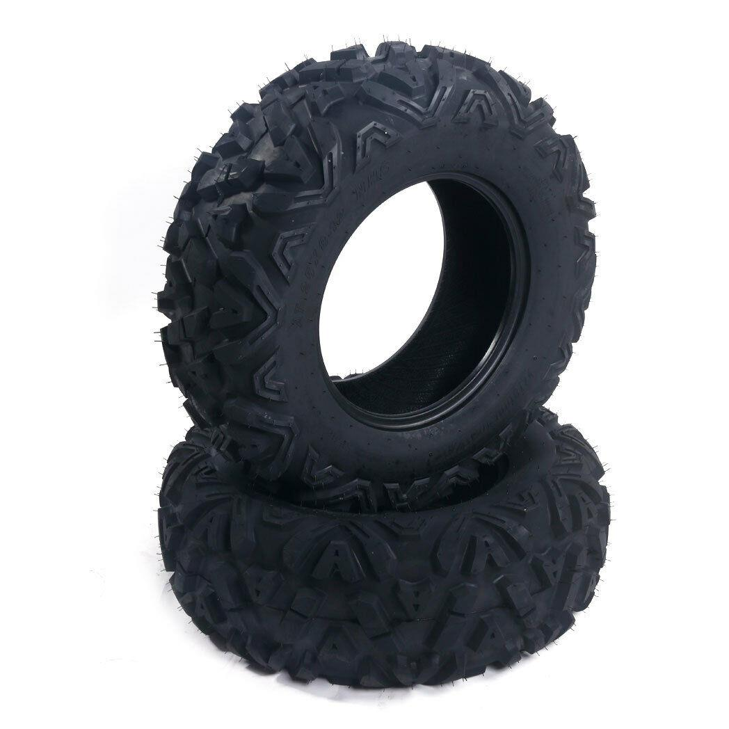 Four 6.61 lbs ATV Go Kart Tires 145/70-6 4PR B 4 Ply Rated Black - Premium Automotive from Rapidvehicles - Just $133.99! Shop now at Rapidvehicles