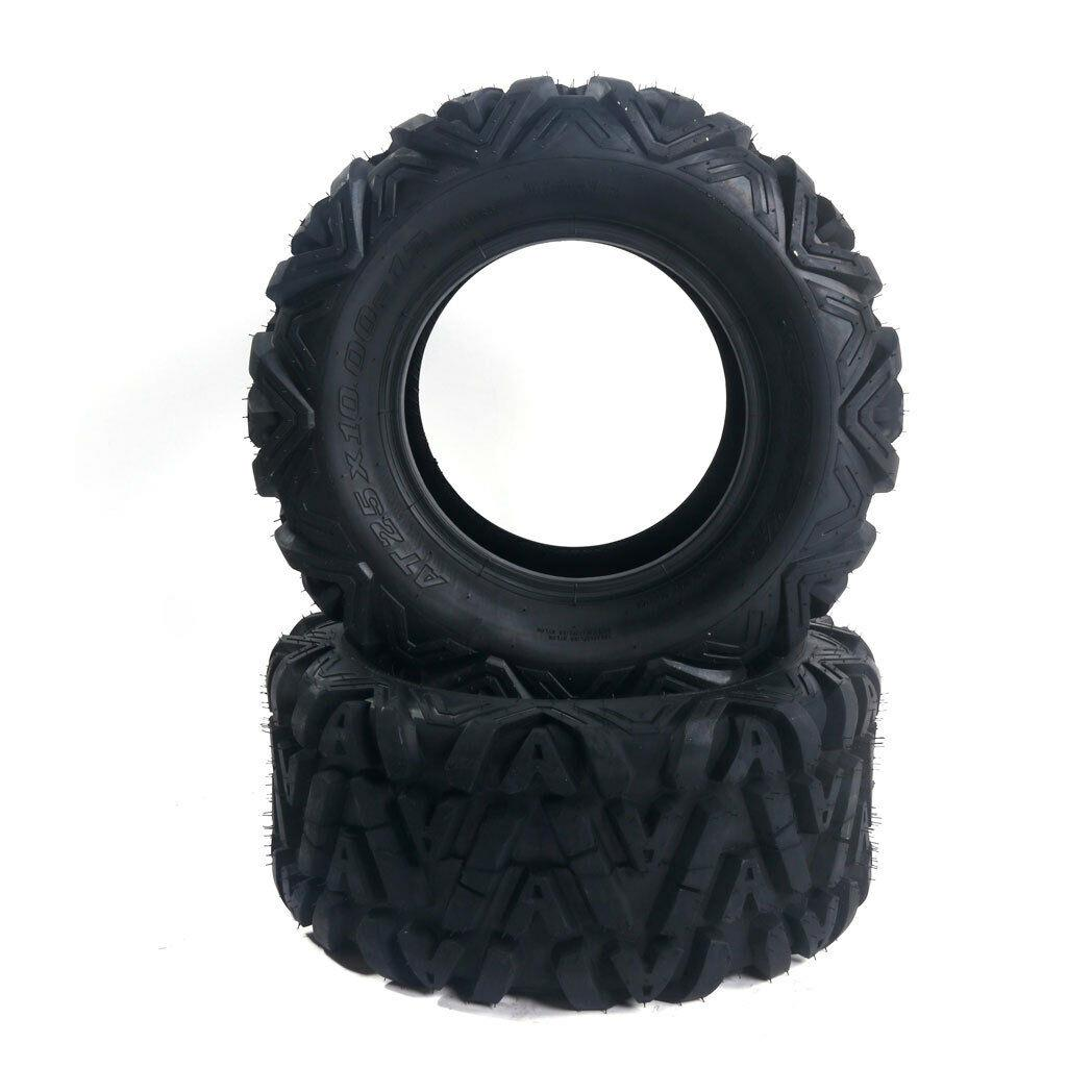 Four 6.61 lbs ATV Go Kart Tires 145/70-6 4PR B 4 Ply Rated Black - Premium Automotive from Rapidvehicles - Just $133.99! Shop now at Rapidvehicles