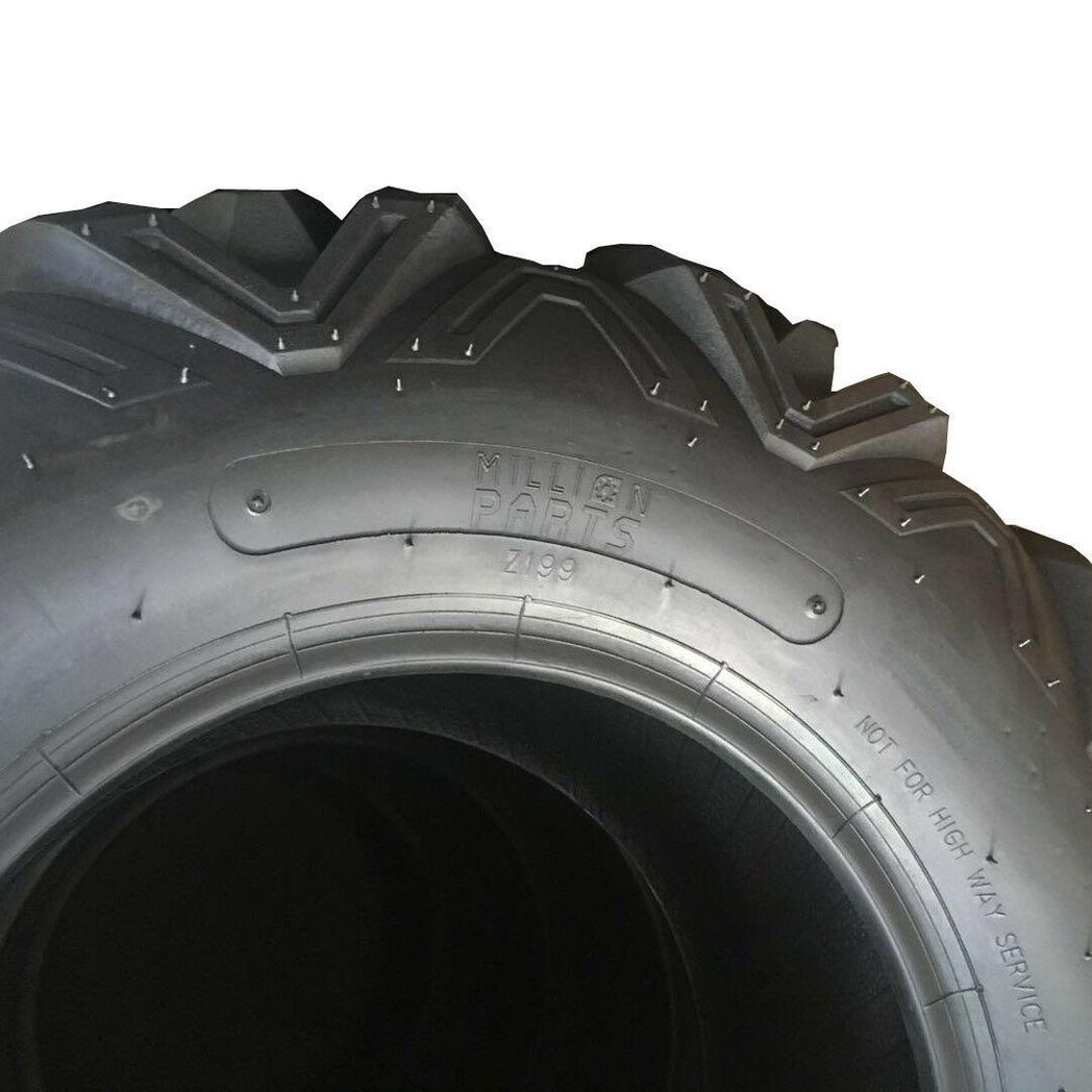 Four 6.61 lbs ATV Go Kart Tires 145/70-6 4PR B 4 Ply Rated Black - Premium Automotive from Rapidvehicles - Just $133.99! Shop now at Rapidvehicles