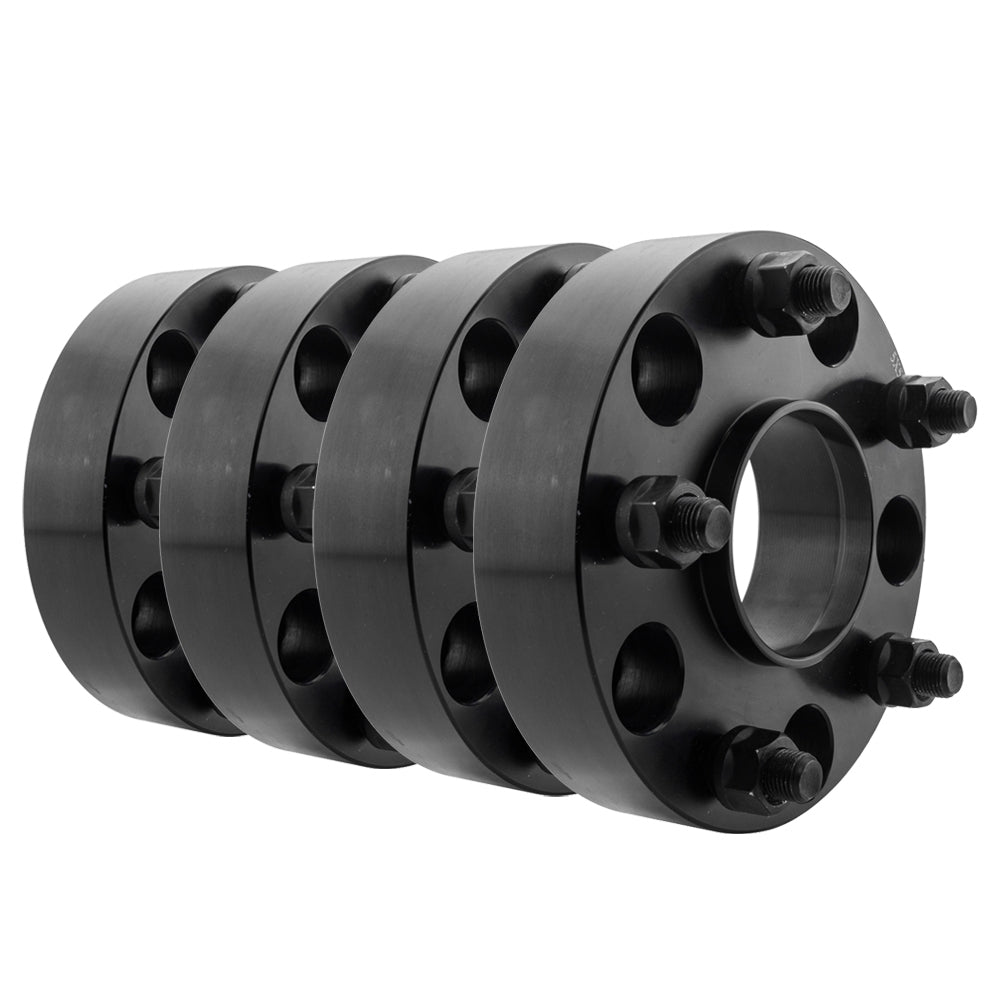 HubCentric 5x5.5 Black 1.5" Wheel Spacers 77.8mm 5lug Adapter For Dodge ram 1500 - Premium Automotive from Rapidvehicles - Just $140.99! Shop now at Rapidvehicles