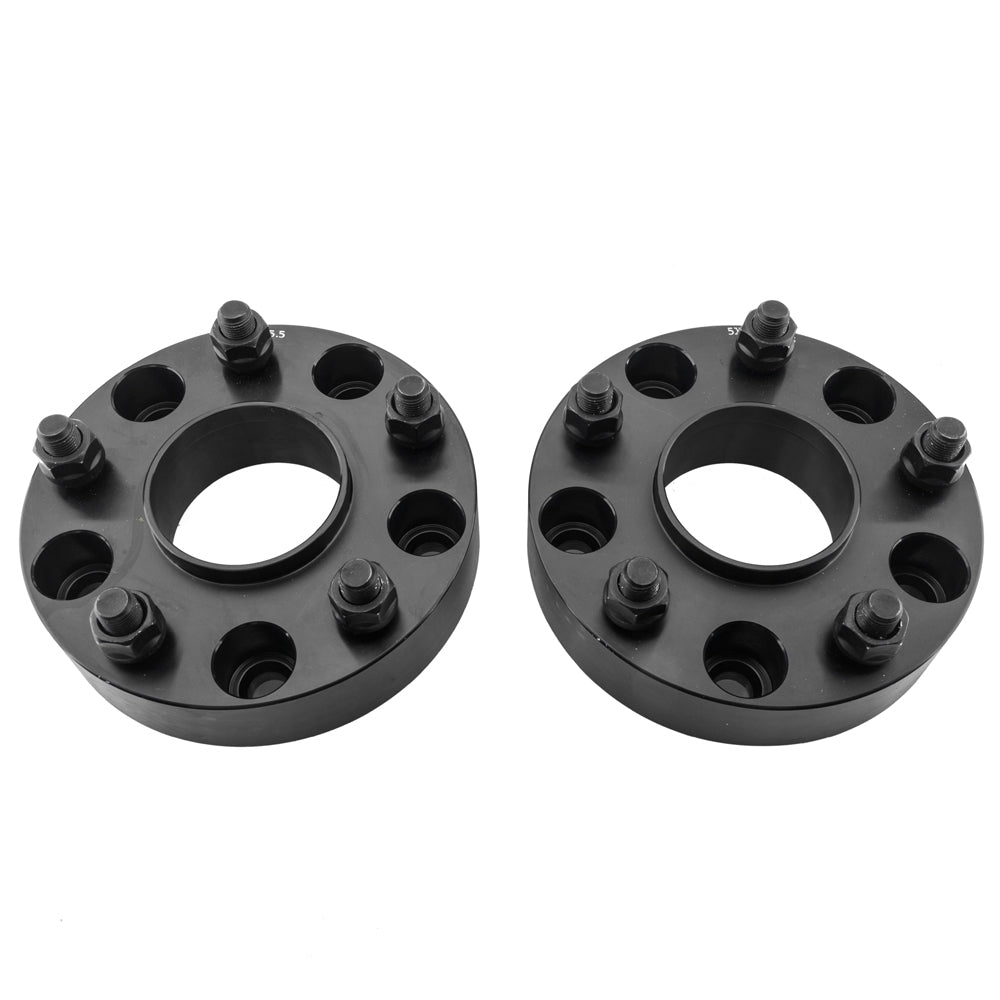 HubCentric 5x5.5 Black 1.5" Wheel Spacers 77.8mm 5lug Adapter For Dodge ram 1500 - Premium Automotive from Rapidvehicles - Just $140.99! Shop now at Rapidvehicles