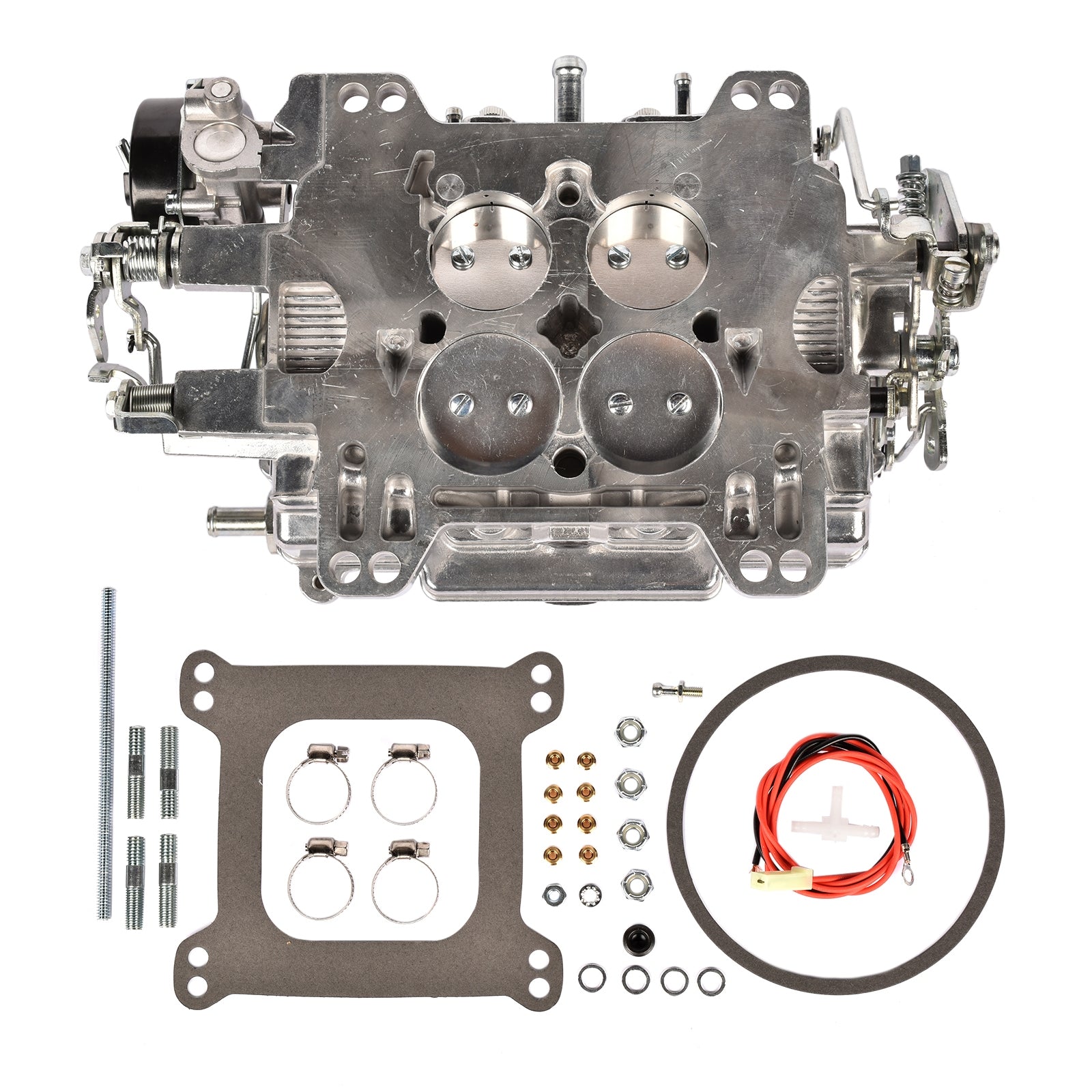 1406 Carburetor Aluminum Performer 600 CFM 4 BBL Square Bore w/ Electric Choke - Premium Automotive from Rapidvehicles - Just $297.99! Shop now at Rapidvehicles