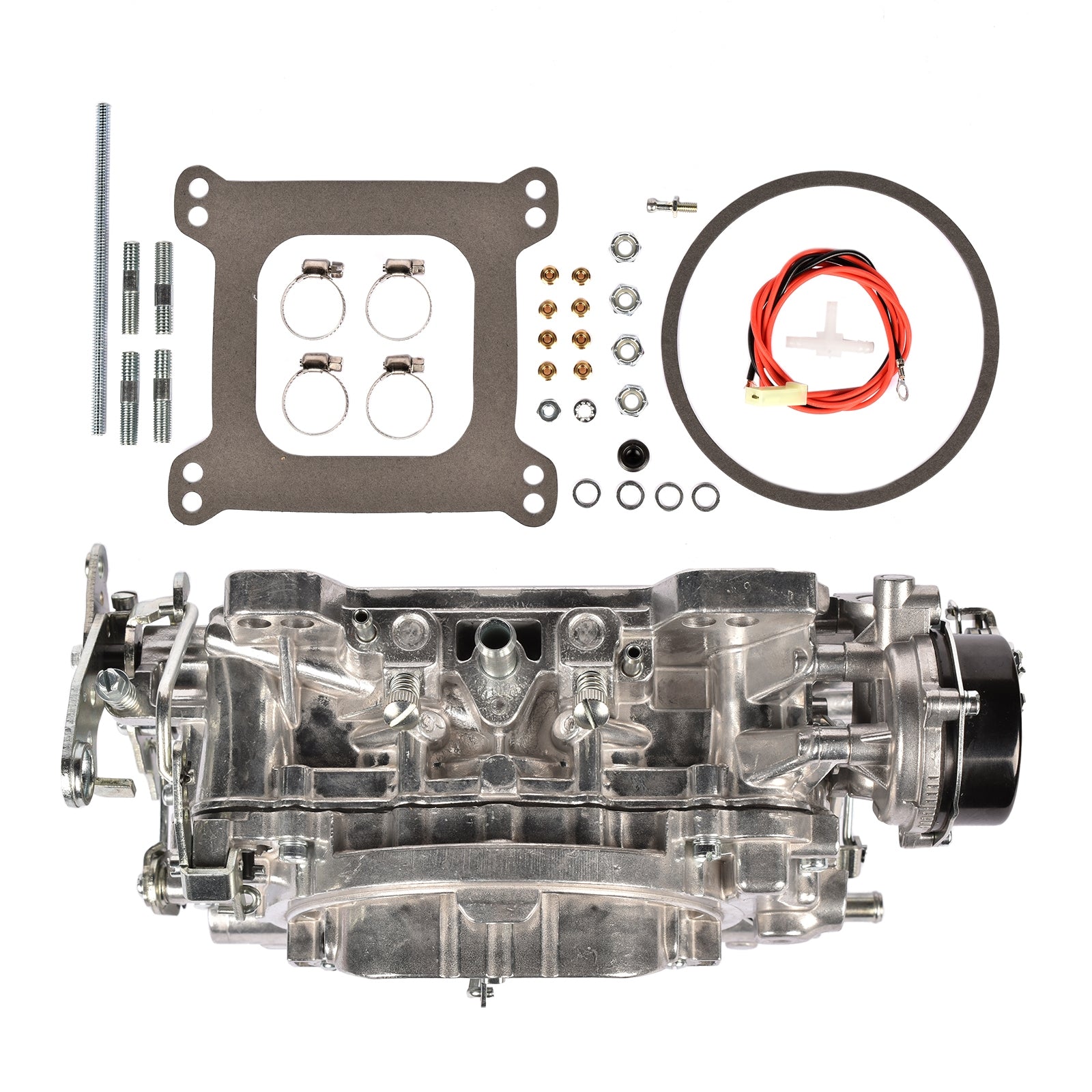 1406 Carburetor Aluminum Performer 600 CFM 4 BBL Square Bore w/ Electric Choke - Premium Automotive from Rapidvehicles - Just $297.99! Shop now at Rapidvehicles