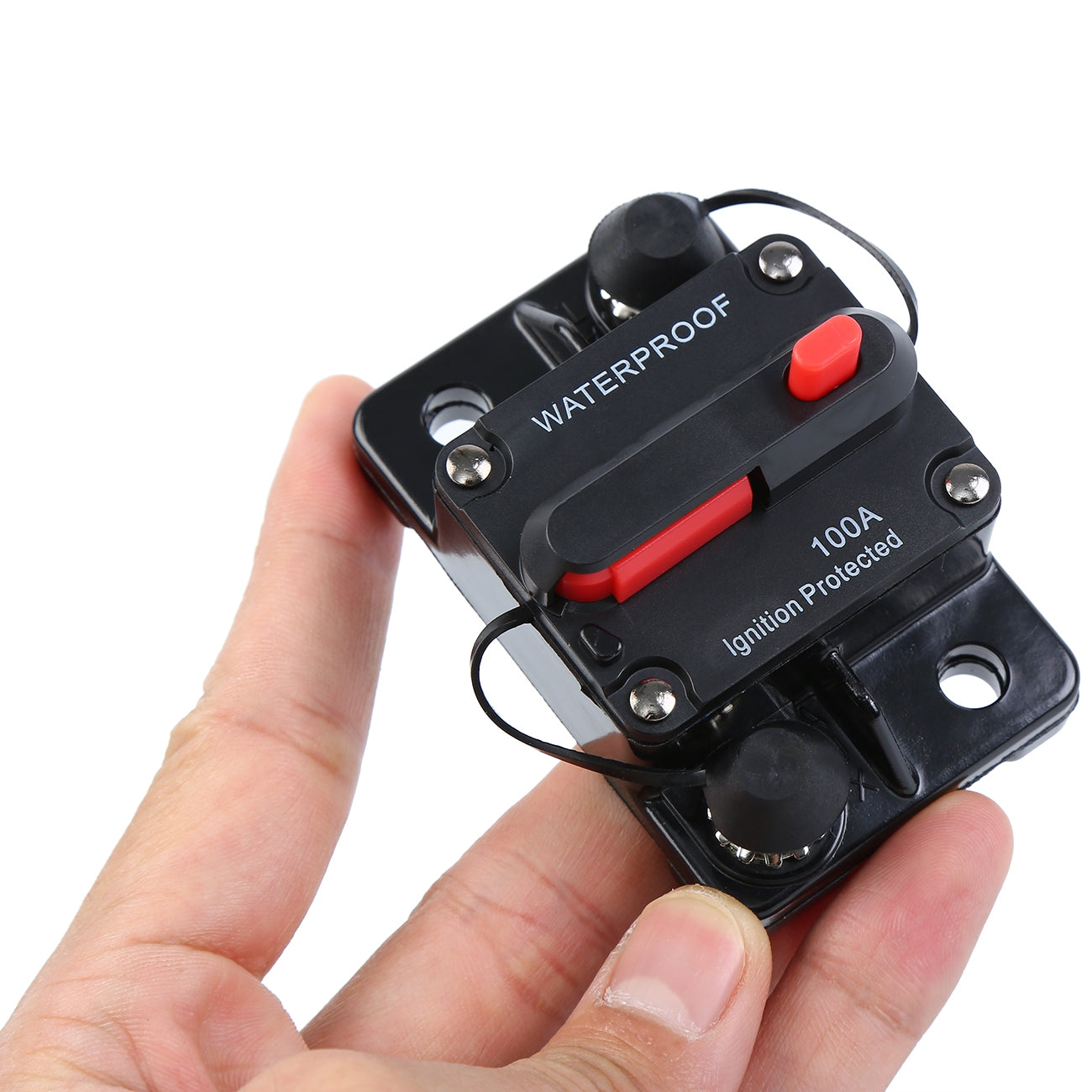 Universal 100A AMP Circuit Breaker Fuse Reset Car Boat Auto Waterproof - Premium Automotive from Rapidvehicles - Just $18.99! Shop now at Rapidvehicles