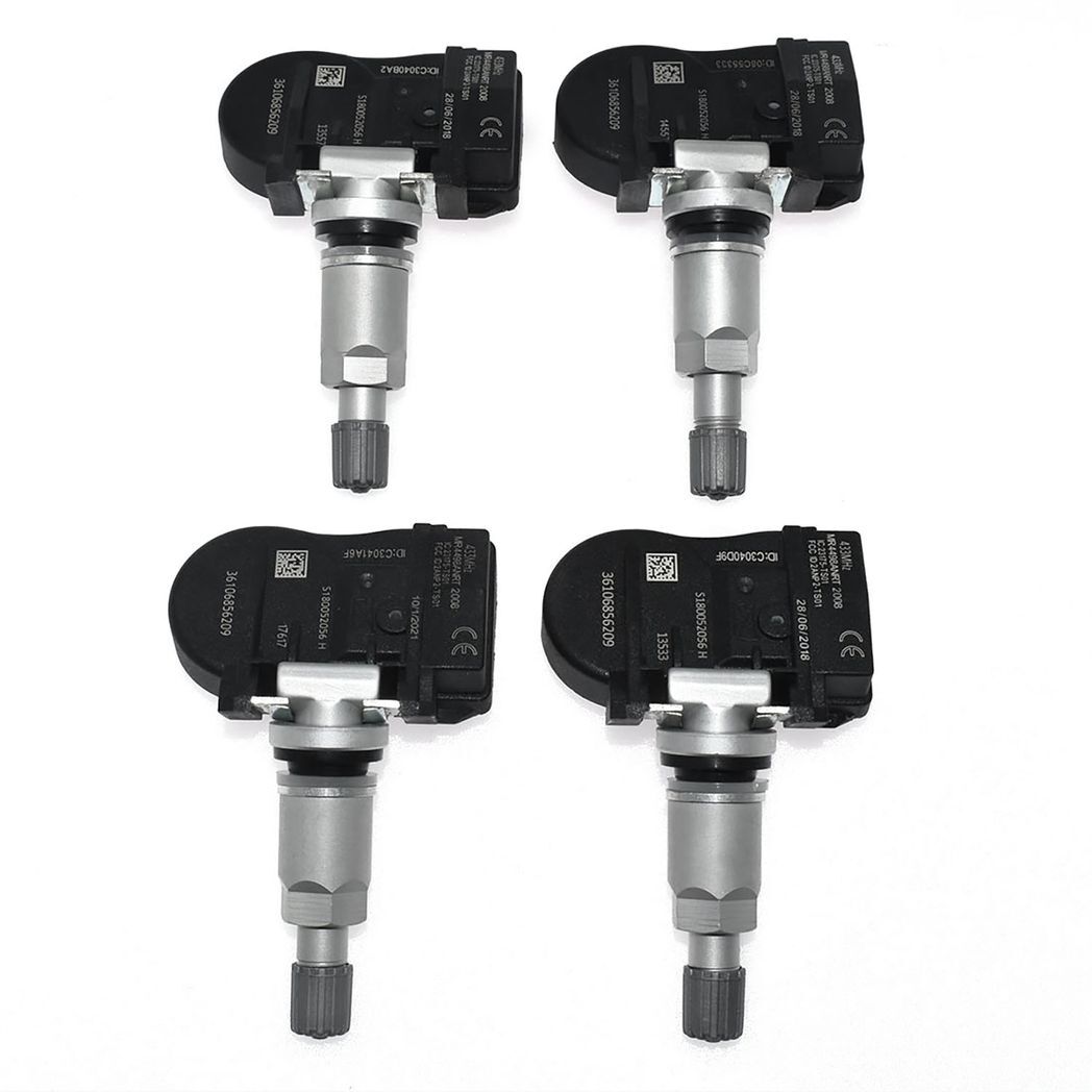 4Pcs Tire Pressure Monitoring Sensor  433Mhz for BMW Alpina Mini  36106856209 - Premium Automotive from Rapidvehicles - Just $70.99! Shop now at Rapidvehicles