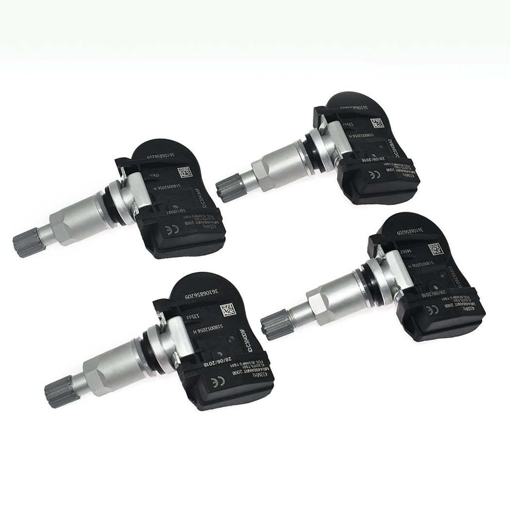 4Pcs Tire Pressure Monitoring Sensor  433Mhz for BMW Alpina Mini  36106856209 - Premium Automotive from Rapidvehicles - Just $70.99! Shop now at Rapidvehicles