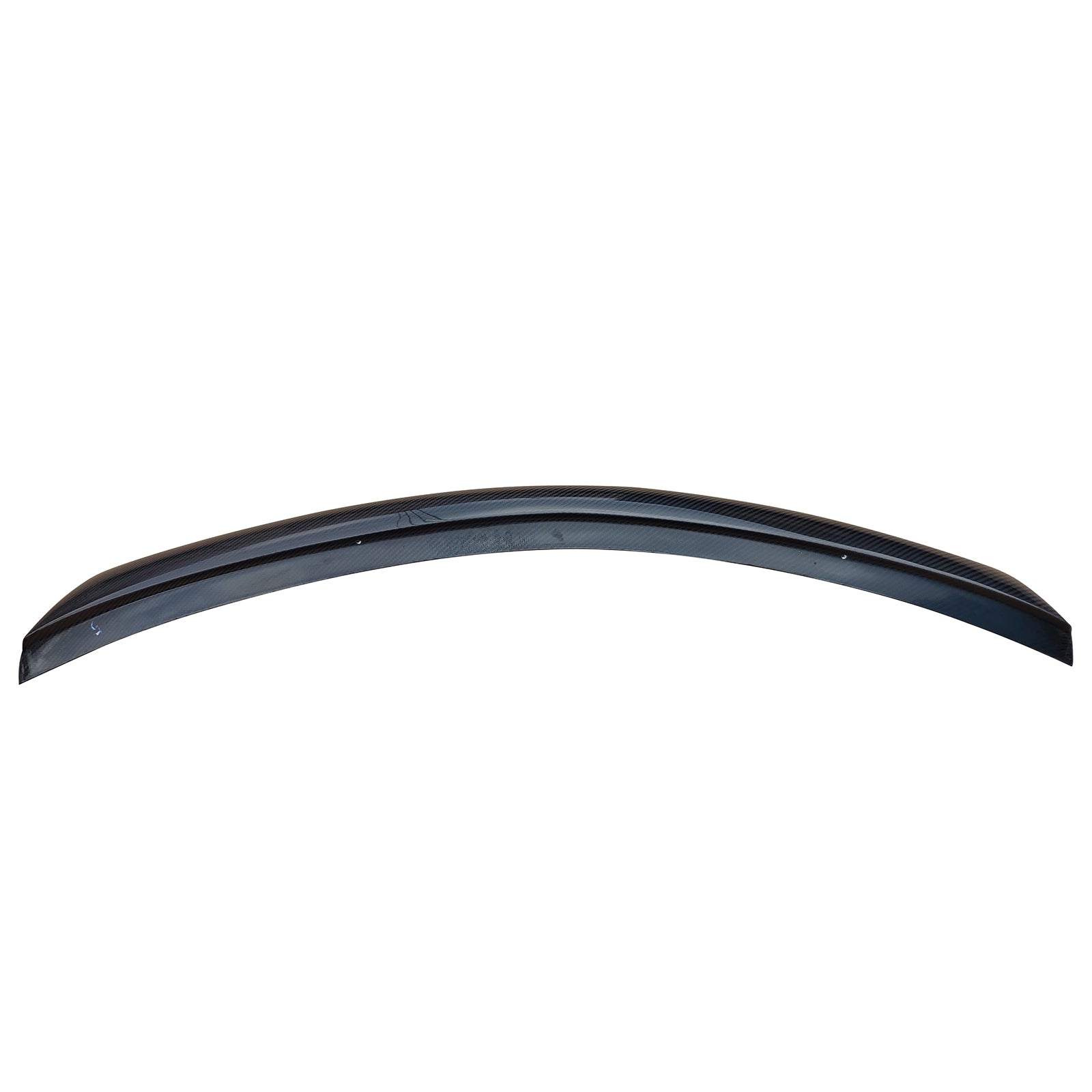 Glossy Carbon Fiber Rear Trunk Spoiler for 08-14 MERCEDES BENZ W204 C250 C300 V Type Bright Black - Premium Automotive from Rapidvehicles - Just $176.99! Shop now at Rapidvehicles