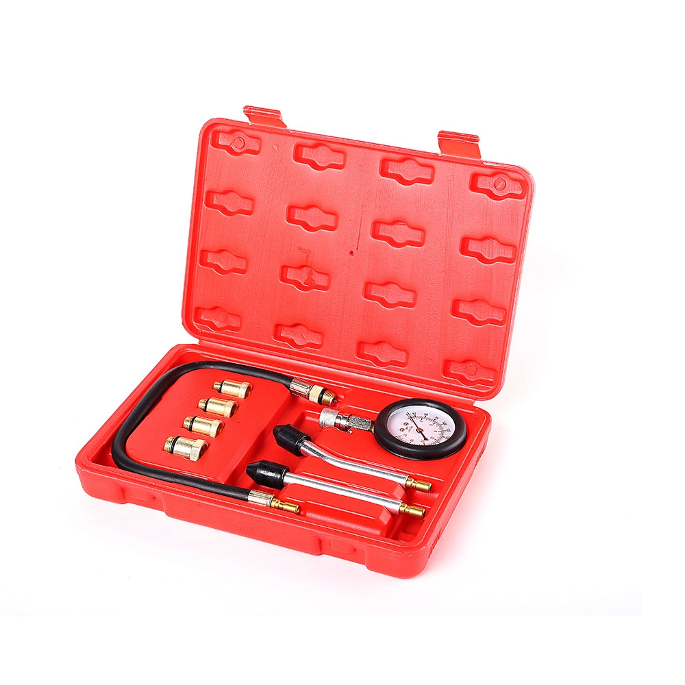 Cylinder Compression Tester Gas Petrol Engine Gauge Kit for Car with Carry Case - Premium Automotive from Rapidvehicles - Just $38.99! Shop now at Rapidvehicles