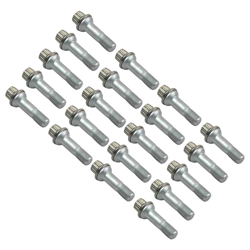 20Pcs Wheel Lug Bolts Nuts For Mercedes-Benz CL550 GL350 GL450 ML350 A0009902207 - Premium Automotive from Rapidvehicles - Just $67.99! Shop now at Rapidvehicles