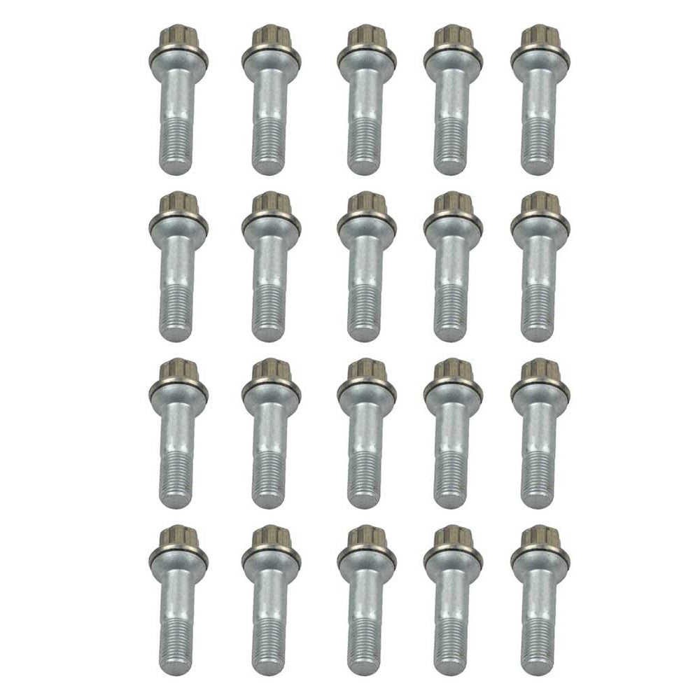 20Pcs Wheel Lug Bolts Nuts For Mercedes-Benz CL550 GL350 GL450 ML350 A0009902207 - Premium Automotive from Rapidvehicles - Just $67.99! Shop now at Rapidvehicles