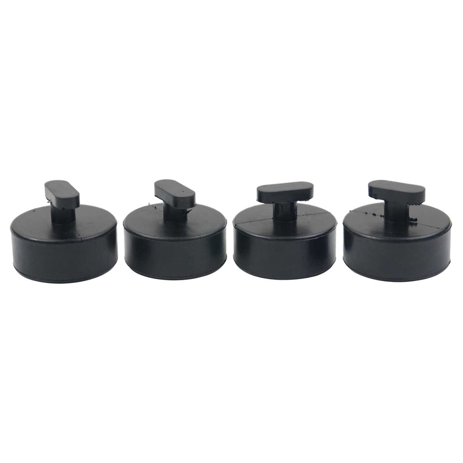 Set of 4 Jack Rubber Pads Black for Chevrolet Standard C6 Coupe 2005-2012 - Premium Automotive from Rapidvehicles - Just $36.99! Shop now at Rapidvehicles