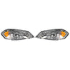 Fit Chevy 06-13 Impala 06-07 Monte Carlo Clear Headlights Headlamps Signal Lamps - Premium Automotive from Rapidvehicles - Just $126.99! Shop now at Rapidvehicles