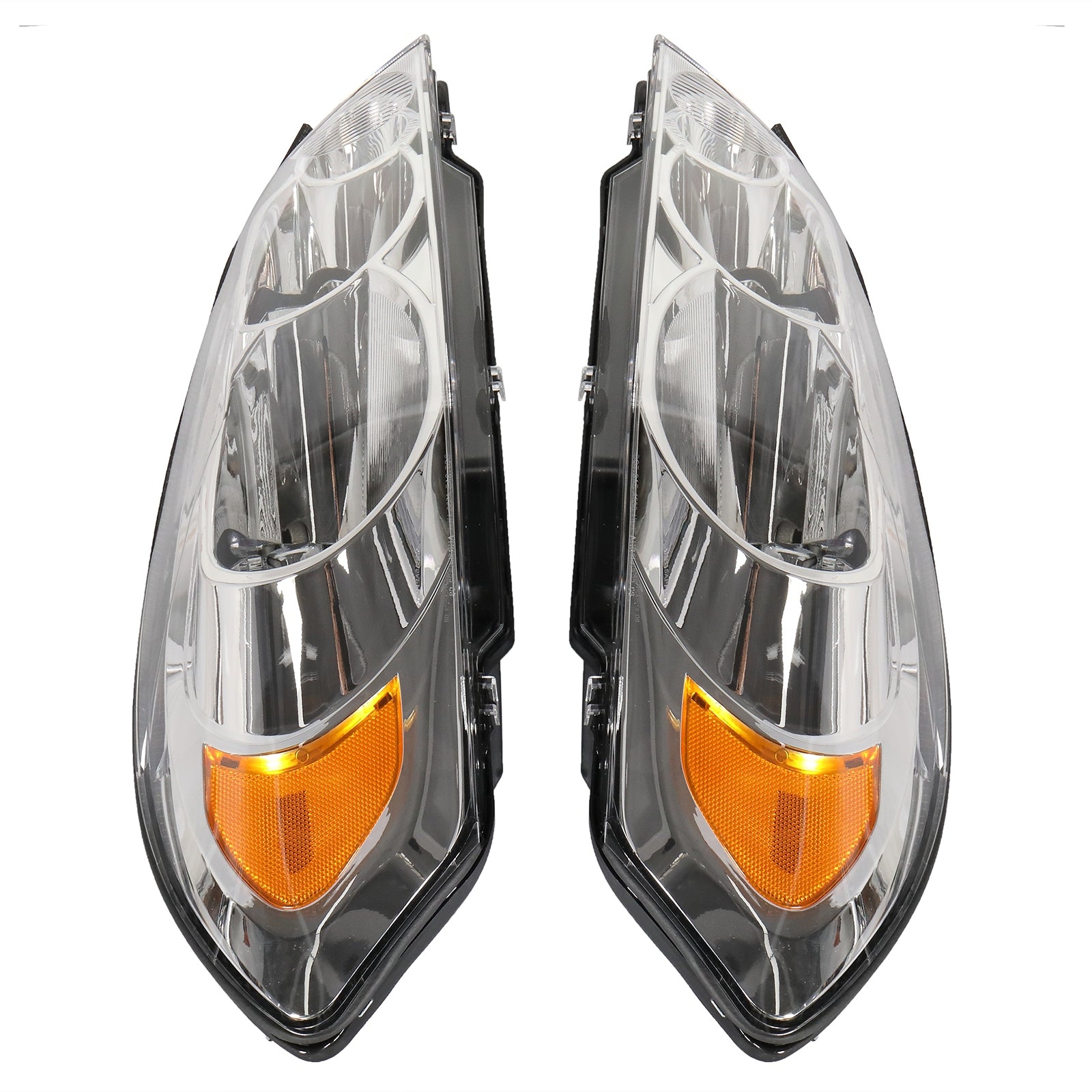 Fit Chevy 06-13 Impala 06-07 Monte Carlo Clear Headlights Headlamps Signal Lamps - Premium Automotive from Rapidvehicles - Just $126.99! Shop now at Rapidvehicles